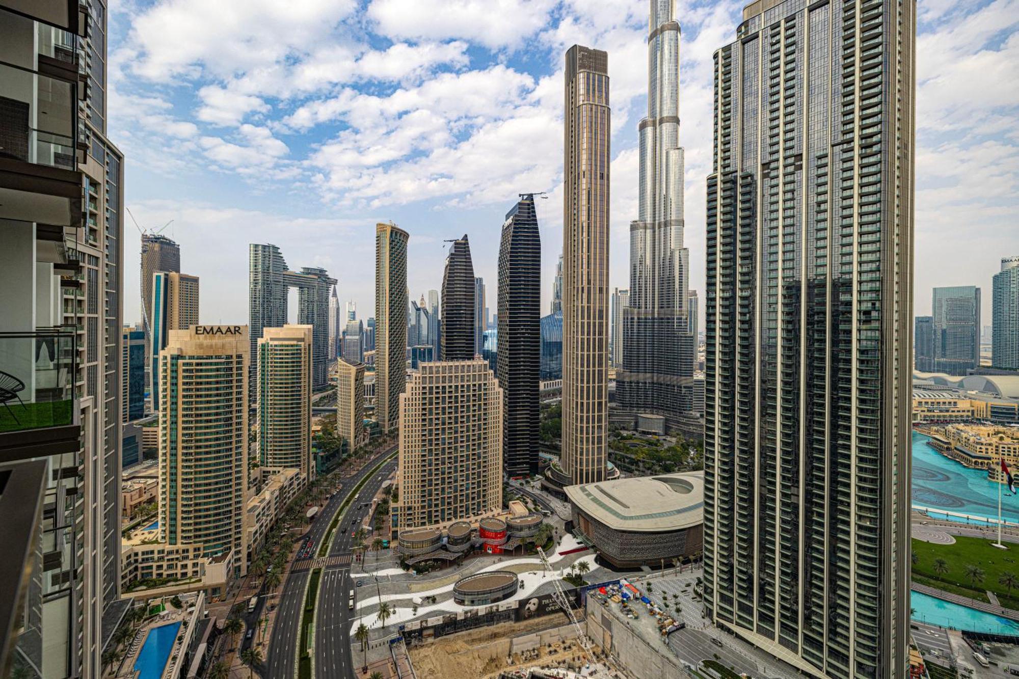 Apartment Magnificent - Luxurious 3 Bedroom With The Burj Khalifa View