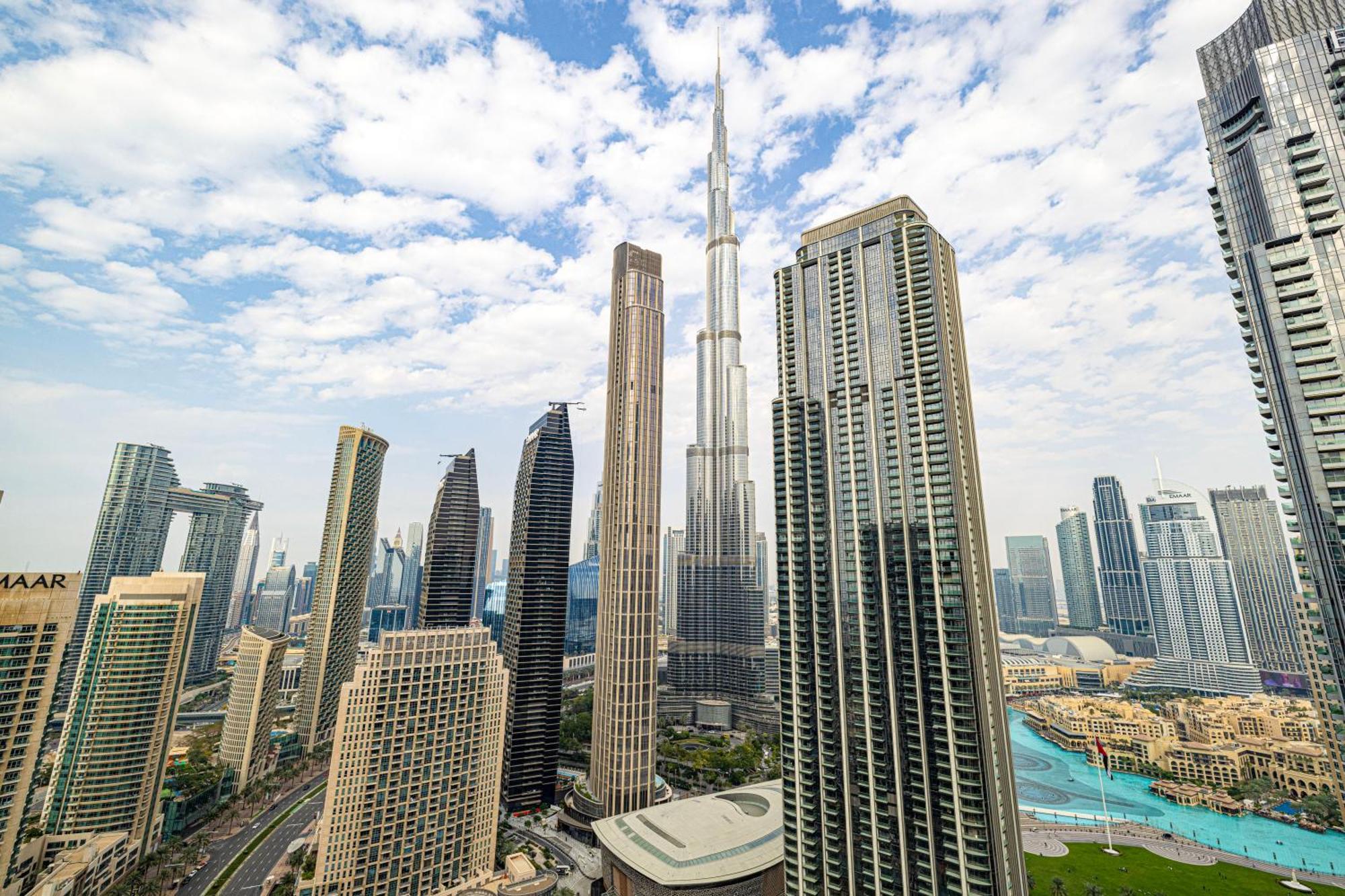 Apartment Magnificent - Luxurious 3 Bedroom With The Burj Khalifa View *