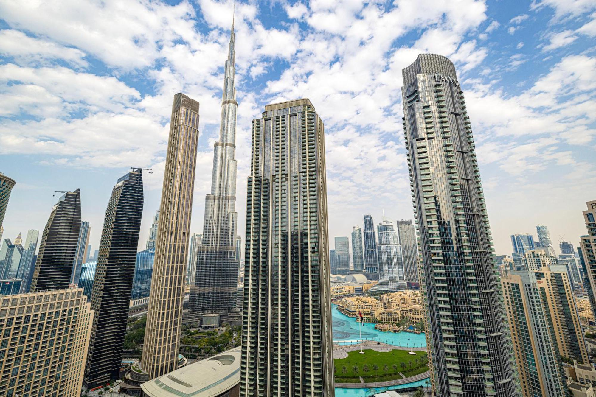 Apartment Magnificent - Luxurious 3 Bedroom With The Burj Khalifa View *