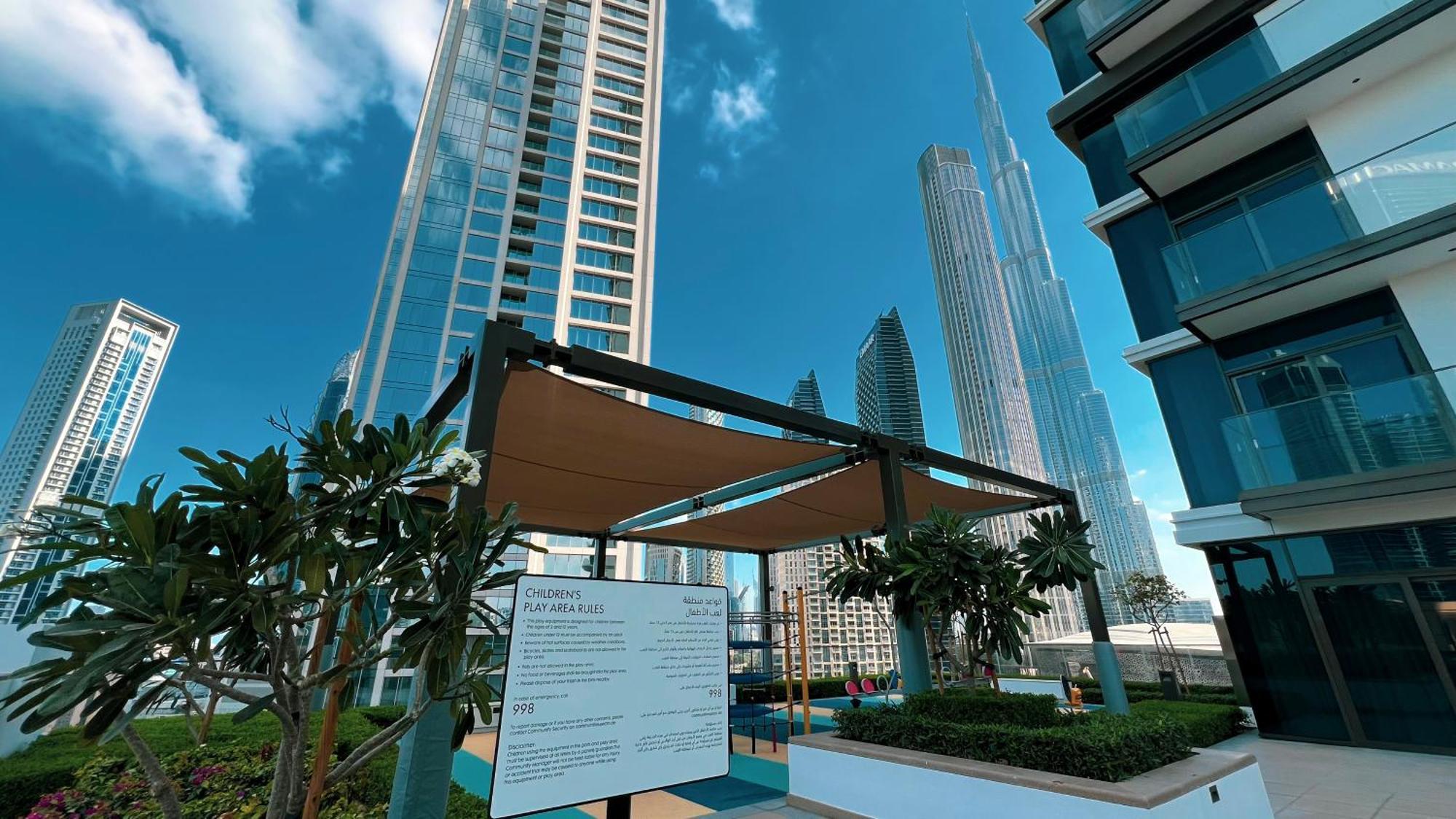 Apartment Magnificent - Luxurious 3 Bedroom With The Burj Khalifa View *